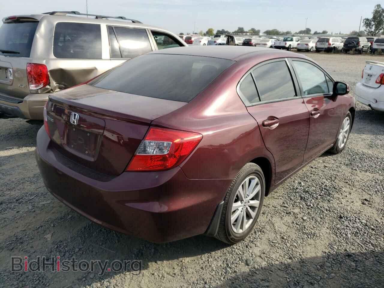 2012 HONDA CIVIC - VIN: 19XFB2F93CE300567 - Фото 3