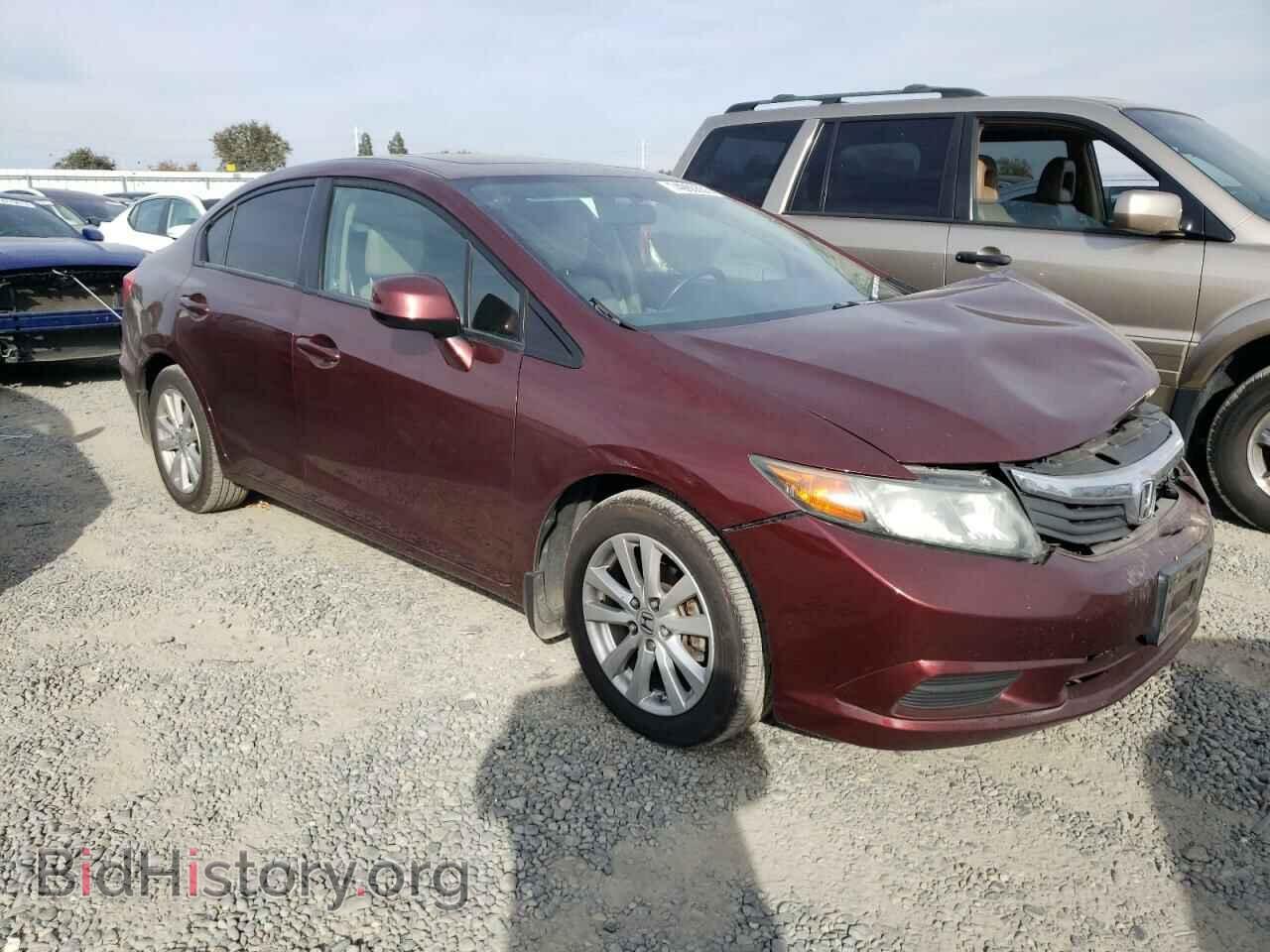 2012 HONDA CIVIC - VIN: 19XFB2F93CE300567 - Фото 4