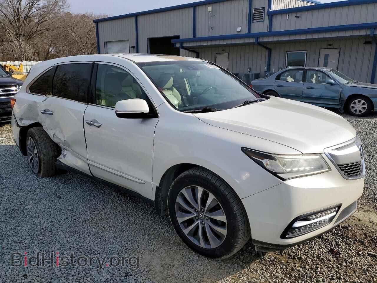 2014 ACURA MDX - VIN: 5FRYD4H43EB046130 - Фото 4