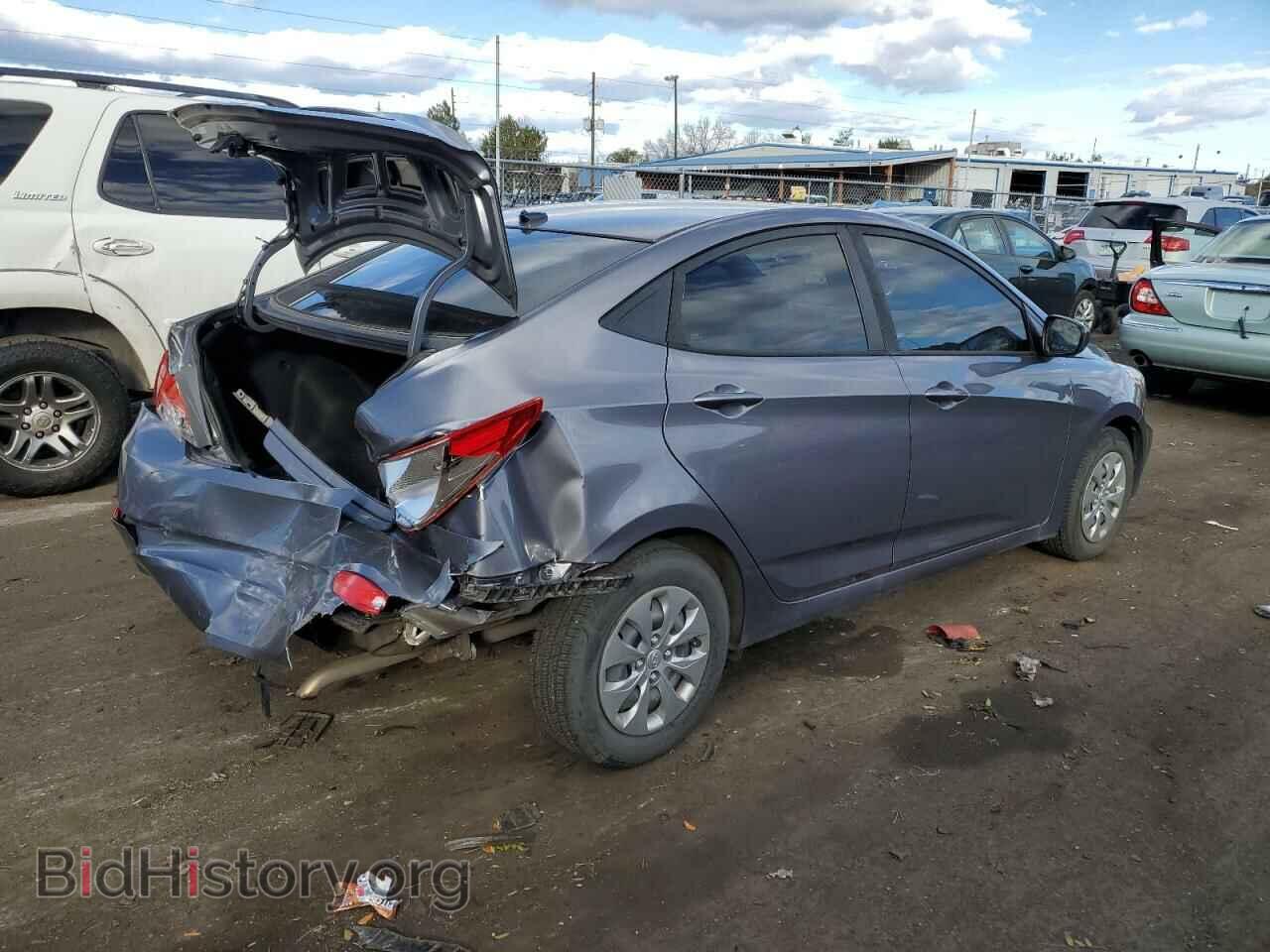 2017 HYUNDAI ACCENT - VIN: KMHCT4AE0HU313121 - Фото 3