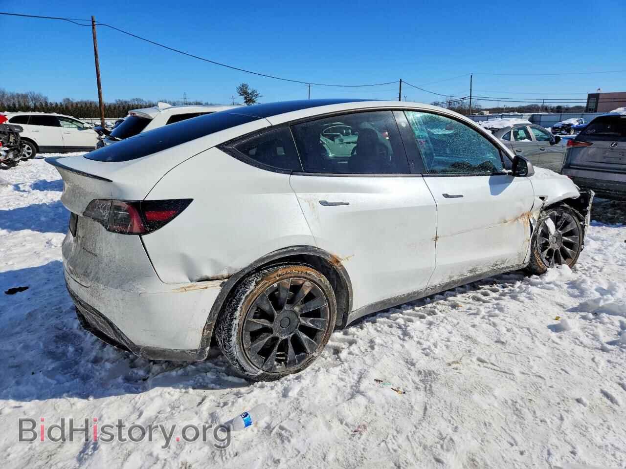 2022 TESLA MODEL Y - VIN: 7SAYGAEE7NF522127 - Фото 3