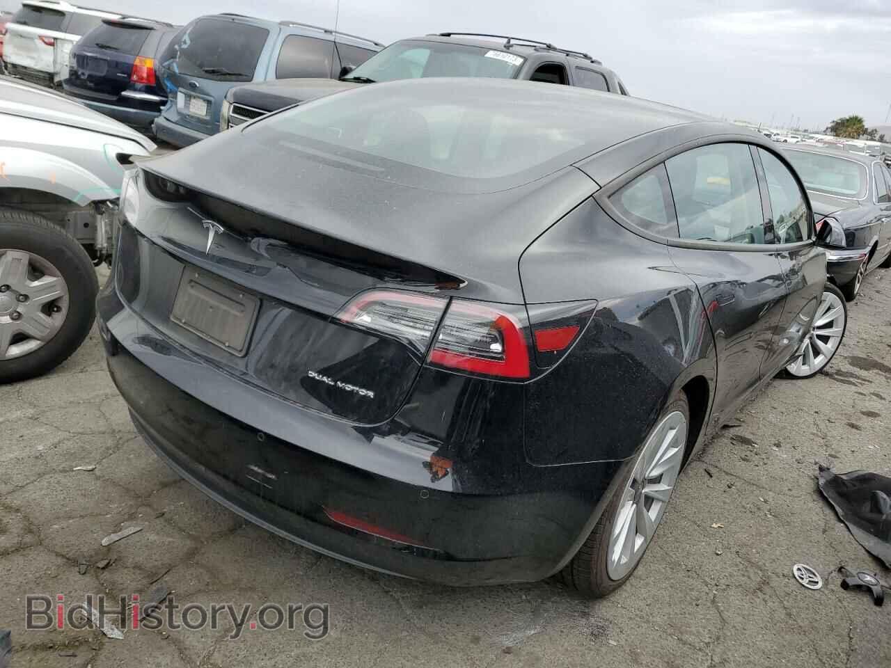 2022 TESLA MODEL 3 - VIN: 5YJ3E1EB9NF127319 - Фото 3