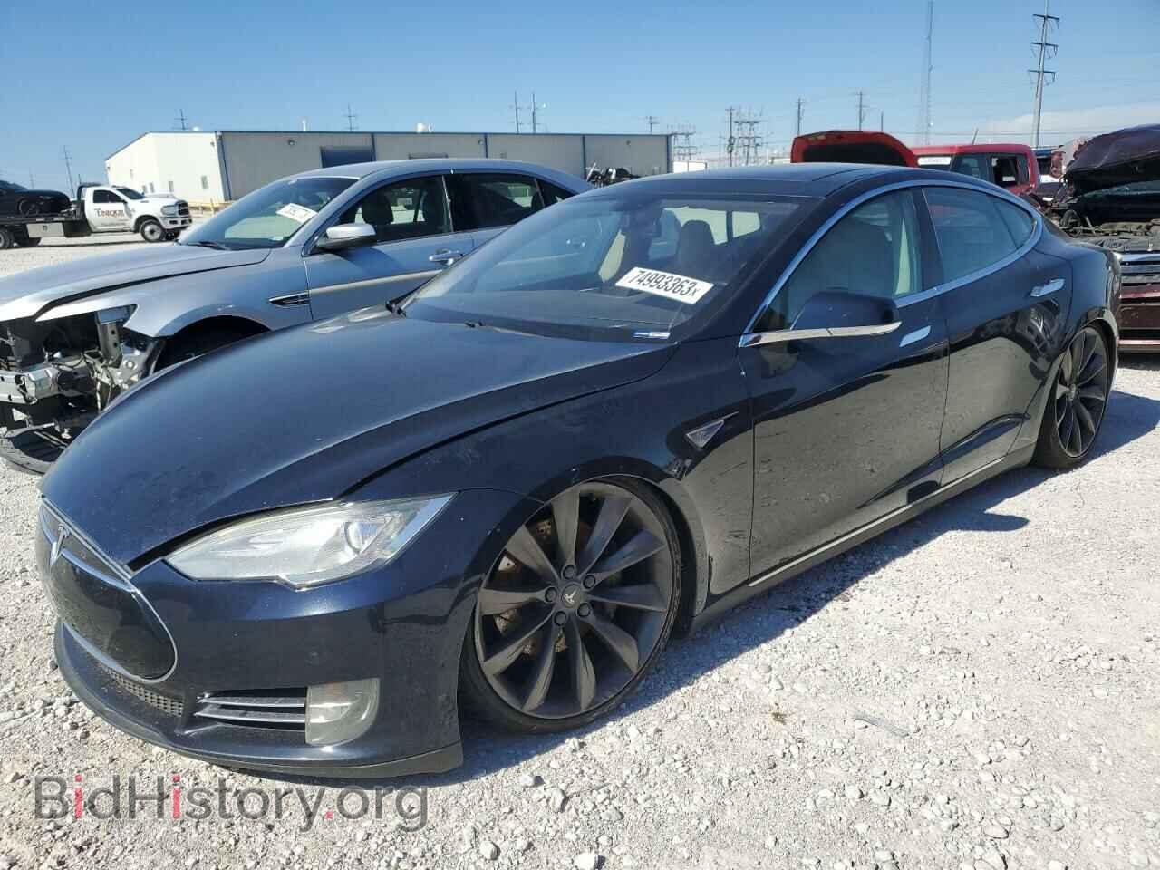 Фотография 5YJSA1CP5DFP13567 - TESLA MODEL S 2013
