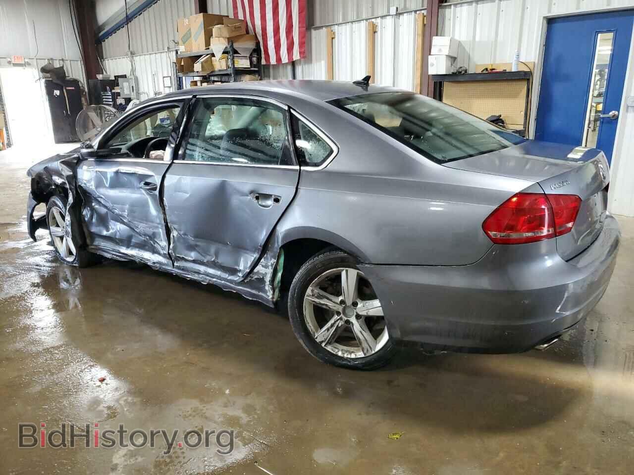 2013 VOLKSWAGEN PASSAT - VIN: 1VWBN7A34DC045486 - Фото 2