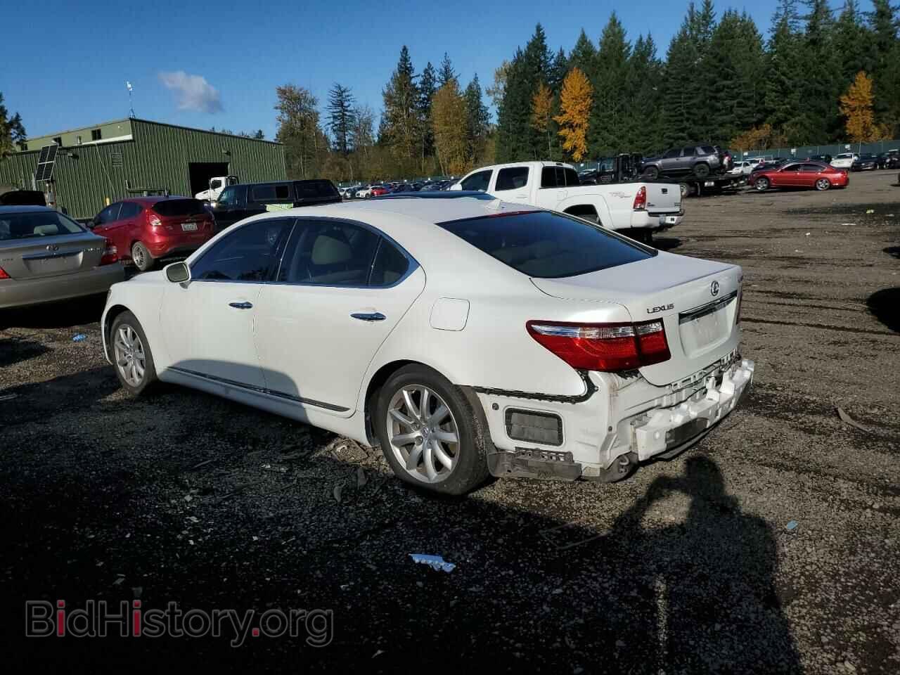 2007 LEXUS LS460 - VIN: JTHGL46F075011181 - Фото 2