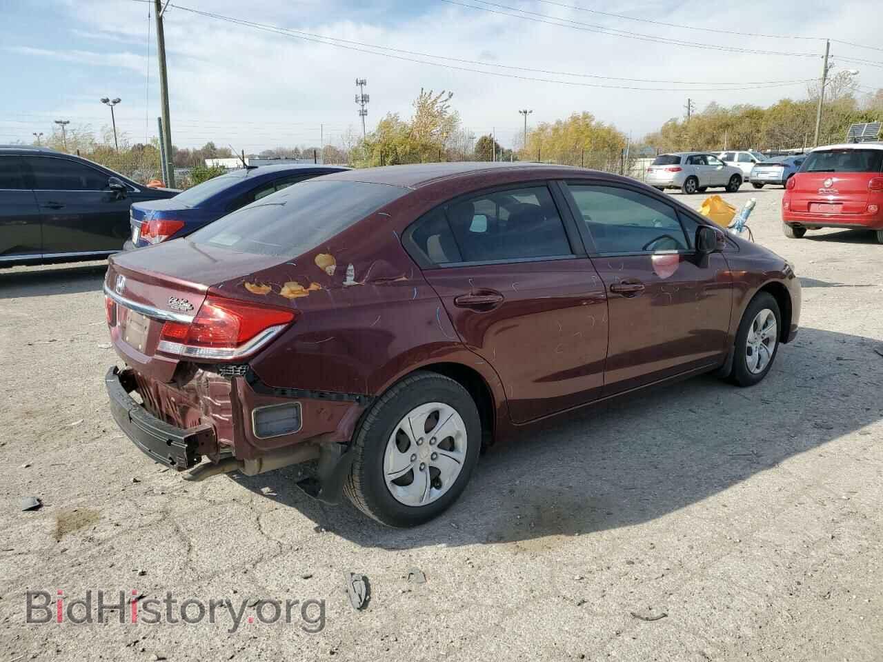 2013 HONDA CIVIC - VIN: 2HGFB2F53DH532123 - Фото 3