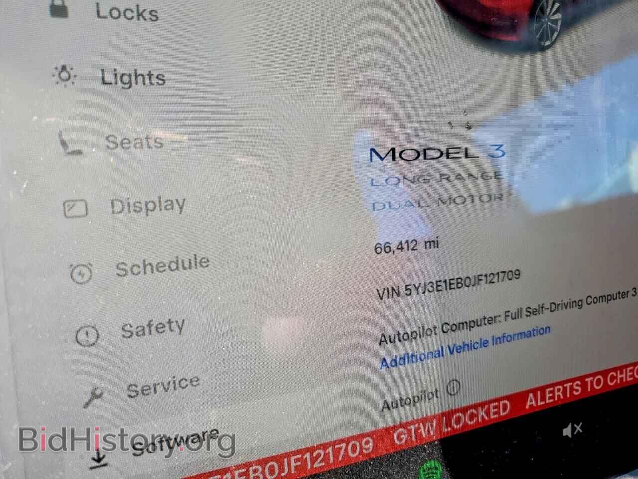2018 TESLA MODEL 3 - VIN: 5YJ3E1EB0JF121709 - Фото 9