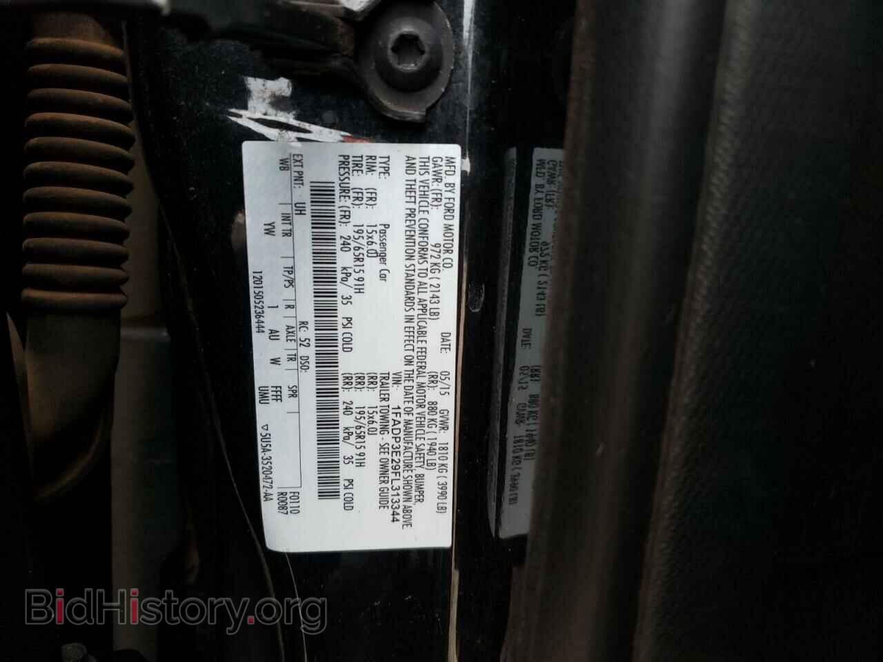 2015 FORD FOCUS - VIN: 1FADP3E29FL313344 - Фото 12