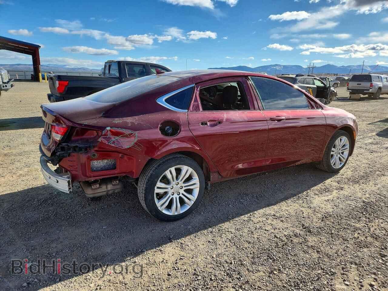 2015 CHRYSLER 200 - VIN: 1C3CCCABXFN689485 - Фото 3