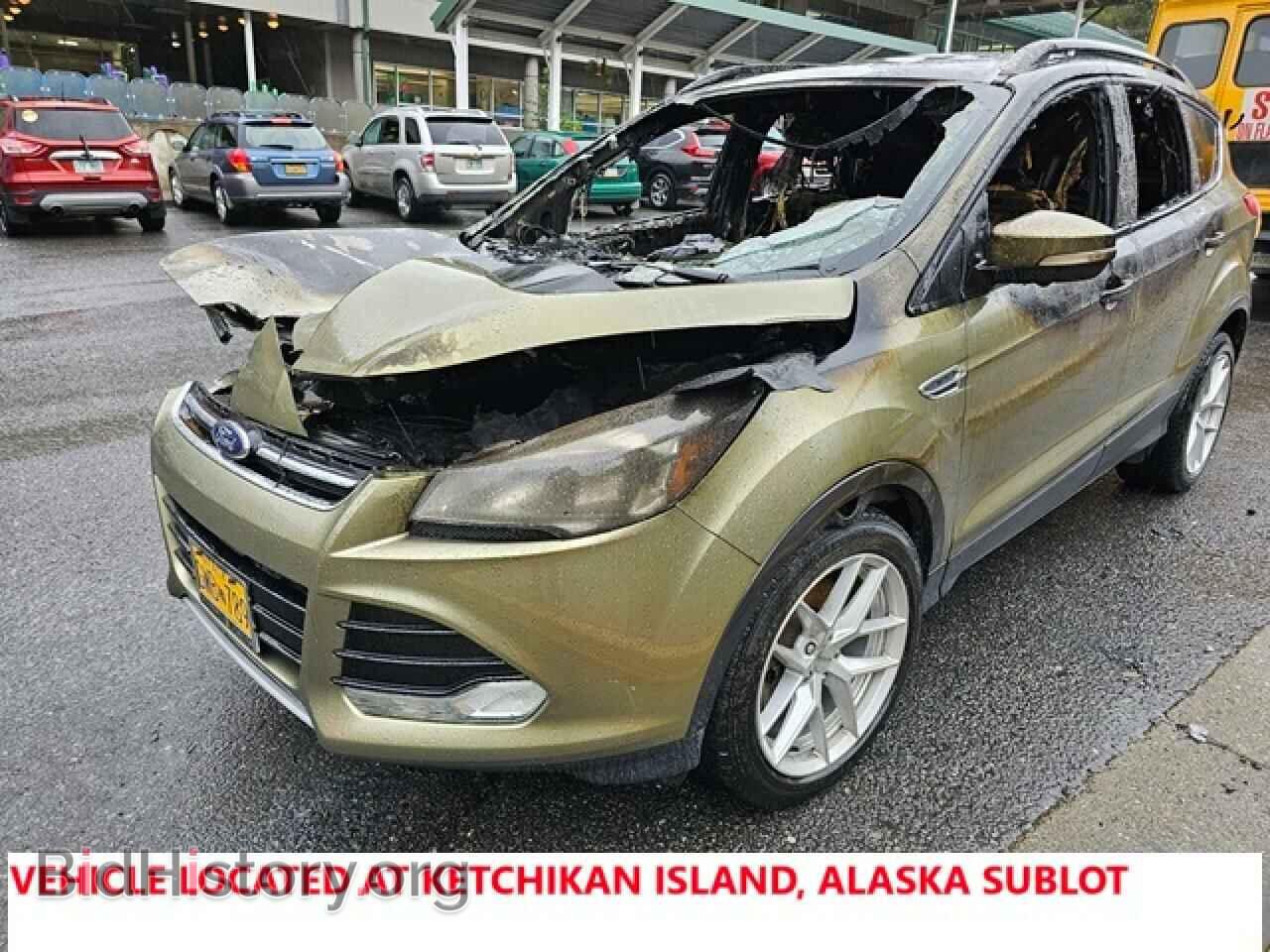 2014 FORD ESCAPE - VIN: 1FMCU9JX2EUB16801 - Фото 2