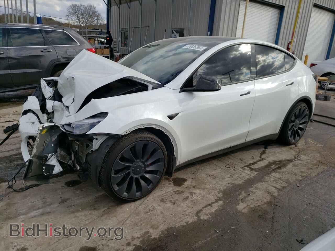 Photo 7SAYGDEF8NF338499 - TESLA MODEL Y 2022