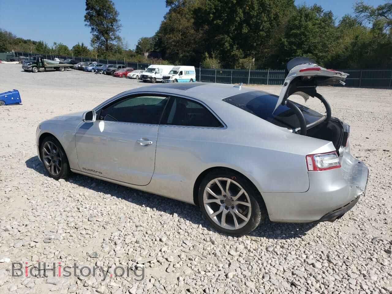 2012 AUDI A5 - VIN: WAUCFAFR9CA043769 - Photo 2