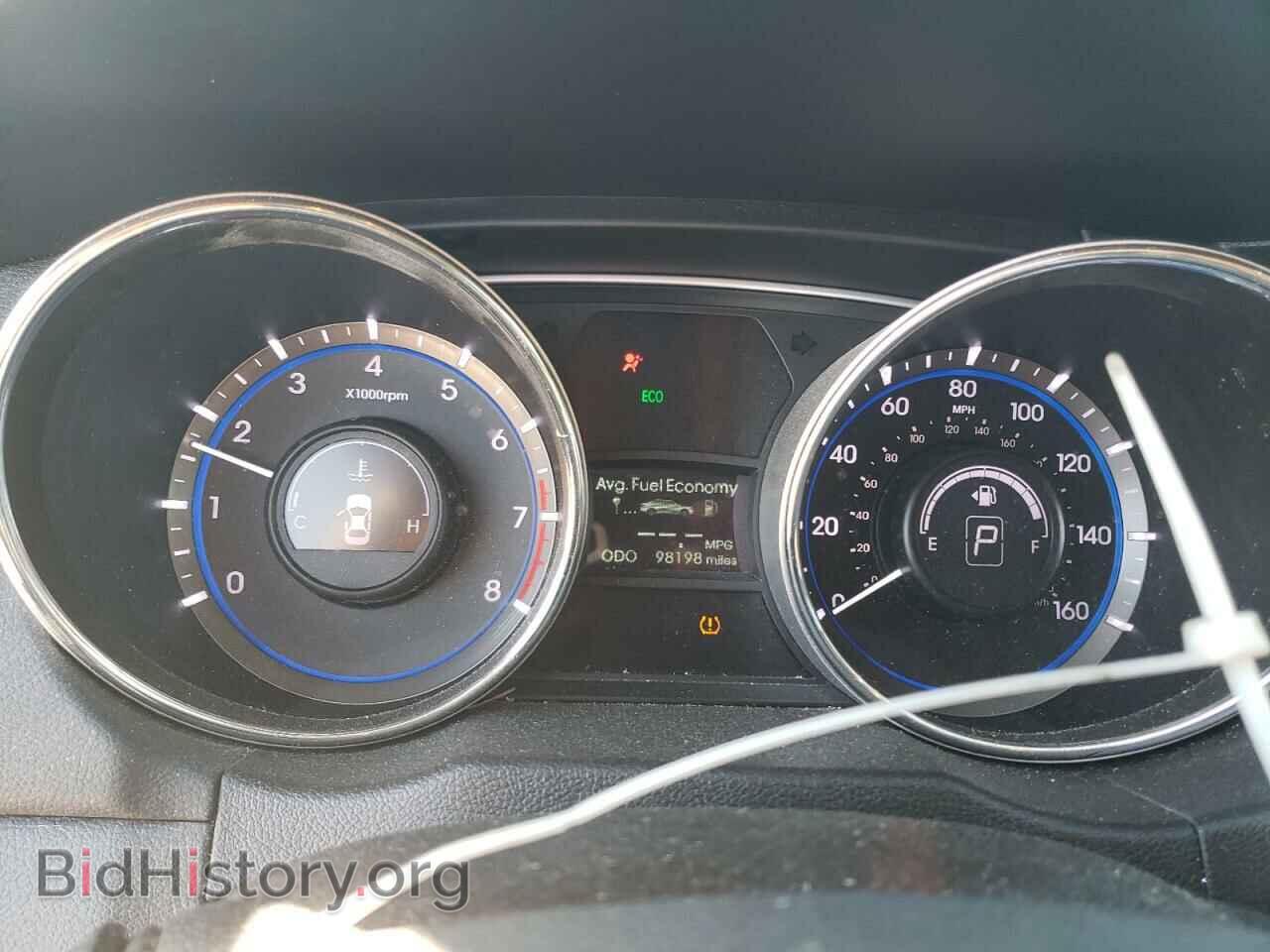2013 HYUNDAI SONATA - VIN: 5NPEC4AB8DKH77237 - Фото 9