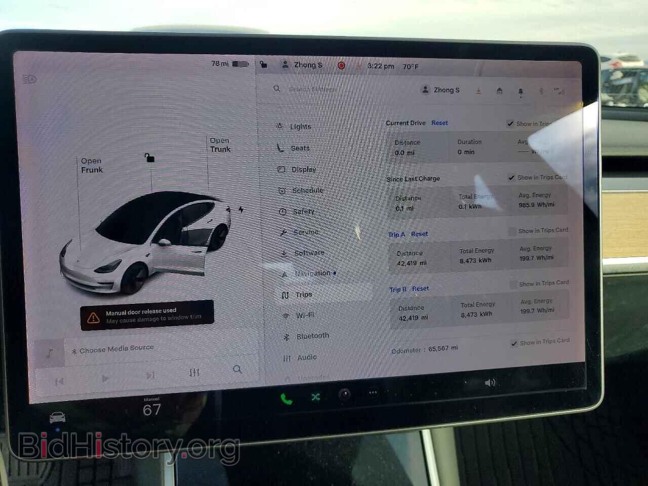 2020 TESLA MODEL 3 - VIN: 5YJ3E1EA4LF807553 - Photo 9
