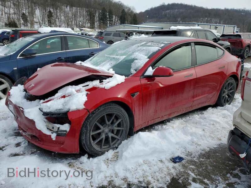 2021 Tesla MODEL 3 (VIN 5YJ3E1EA4MF857516) — photo 1 of 14, Copart, damage: front end