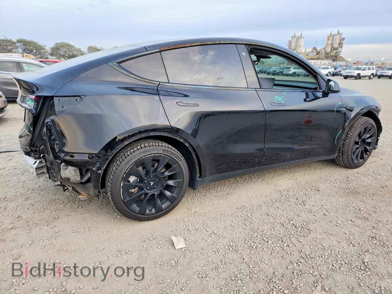 2021 TESLA MODEL Y - VIN: 5YJYGAEE0MF272659 - Фото 3