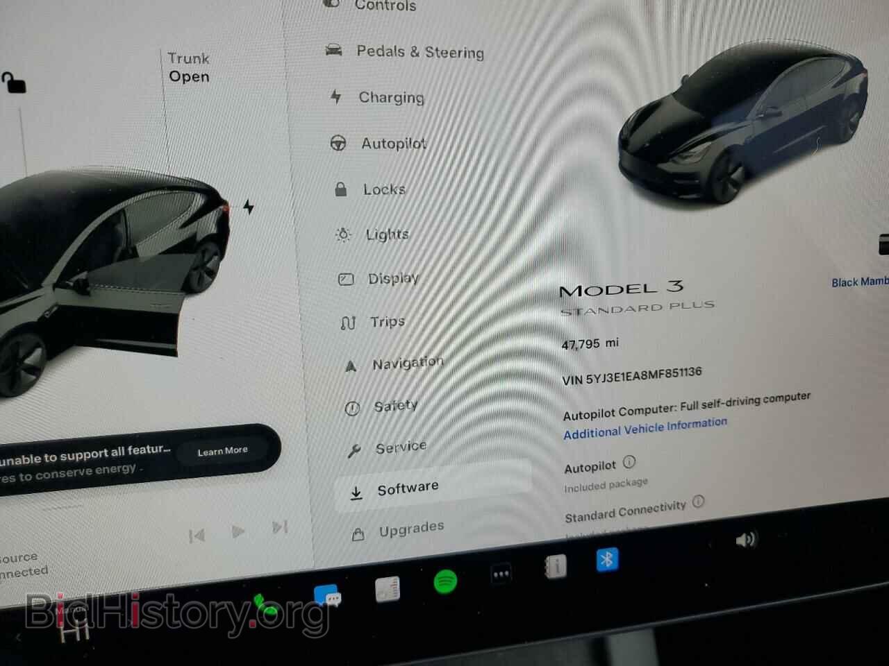 2021 TESLA MODEL 3 - VIN: 5YJ3E1EA8MF851136 - Photo 9