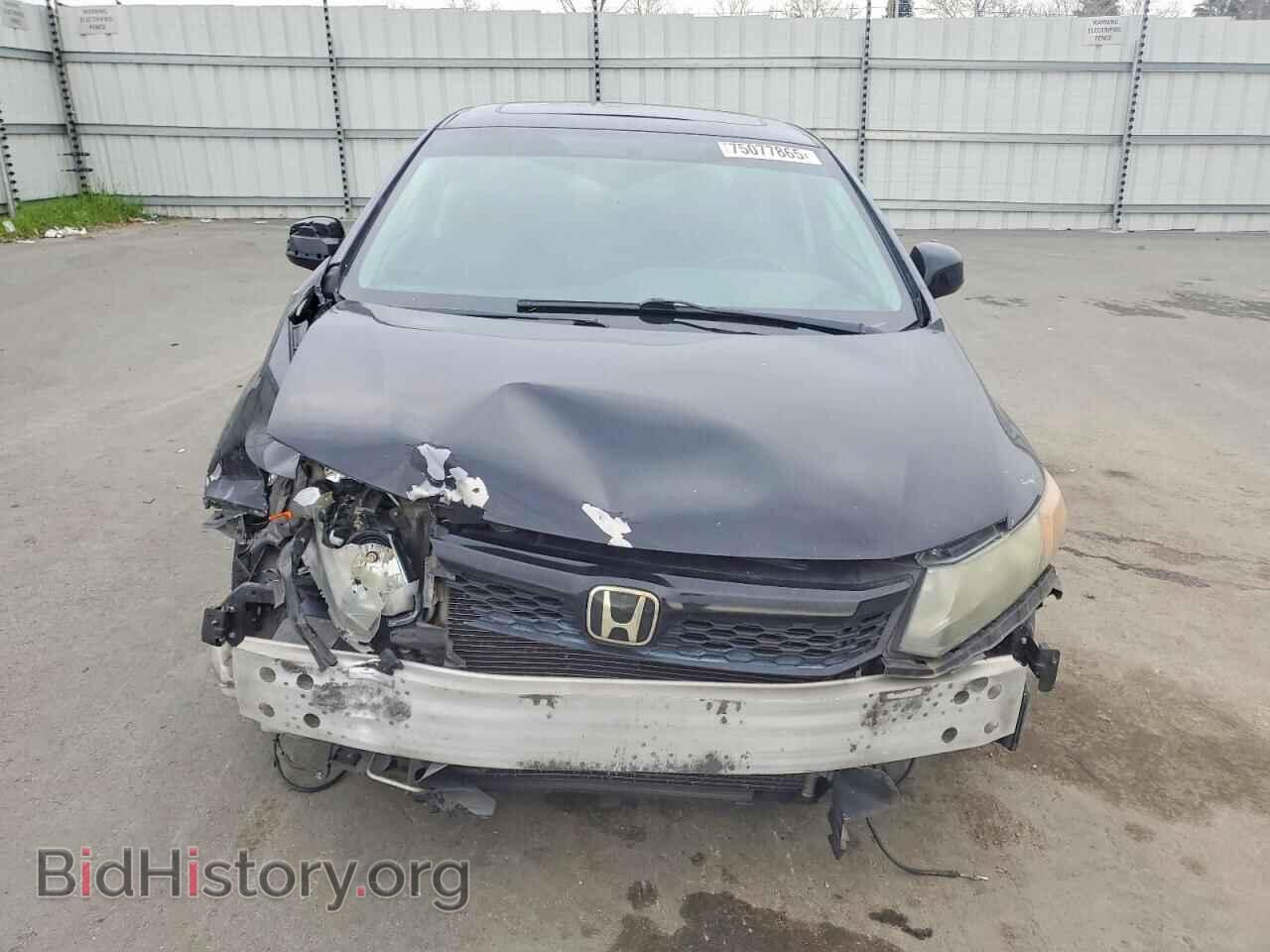 2012 HONDA CIVIC - VIN: 2HGFB6E52CH706626 - Фото 5