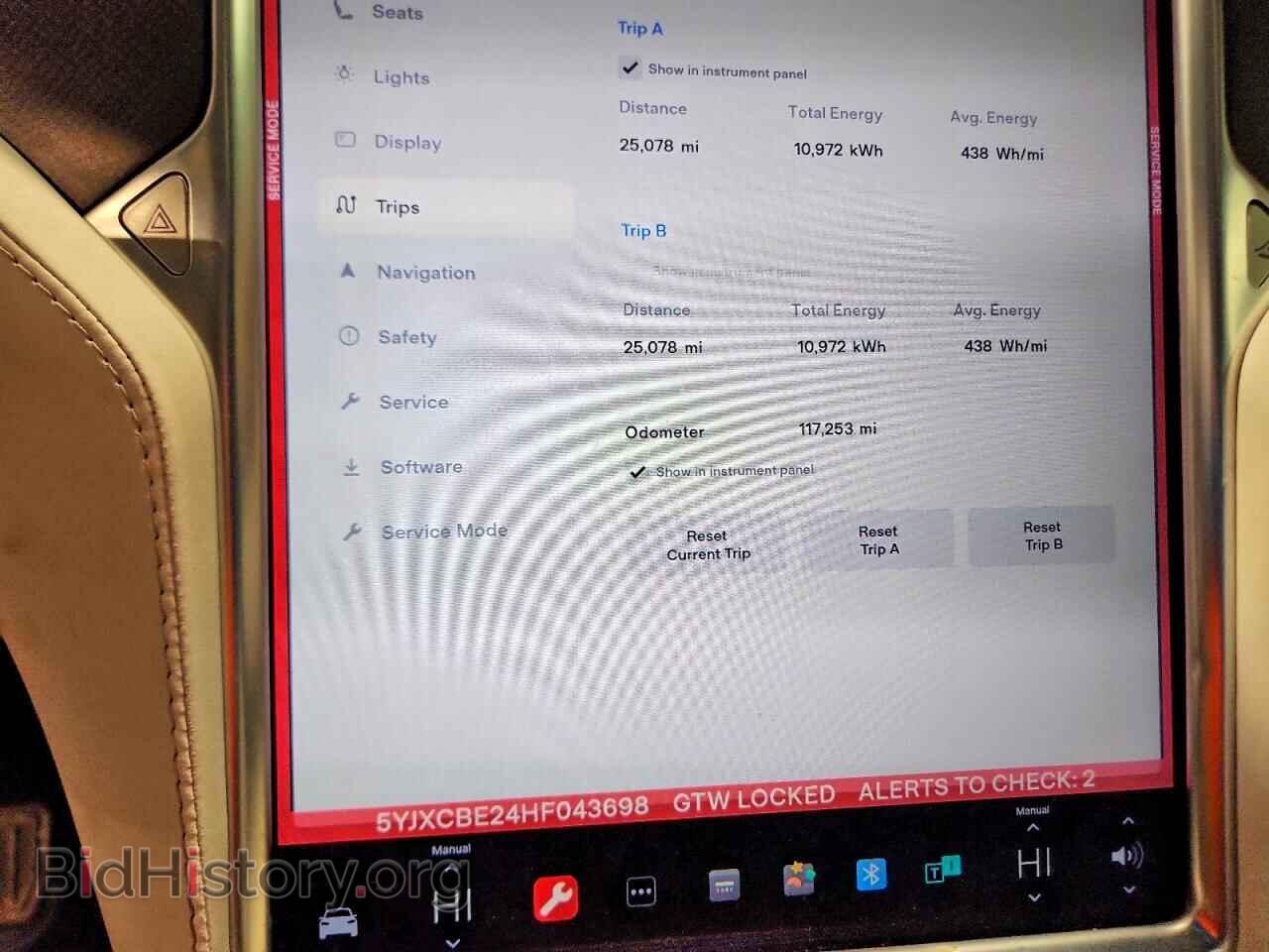 2017 TESLA MODEL X - VIN: 5YJXCBE24HF043698 - Photo 9