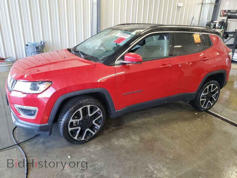 2017 Jeep COMPASS Limited (VIN 3C4NJDCB1HT665544) — photo 1 of 12, Copart, damage: front end