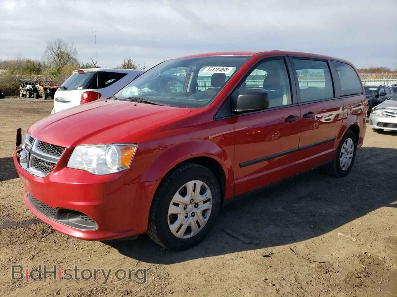 Фотография 2C4RDGBG9GR164362 - DODGE CARAVAN 2016