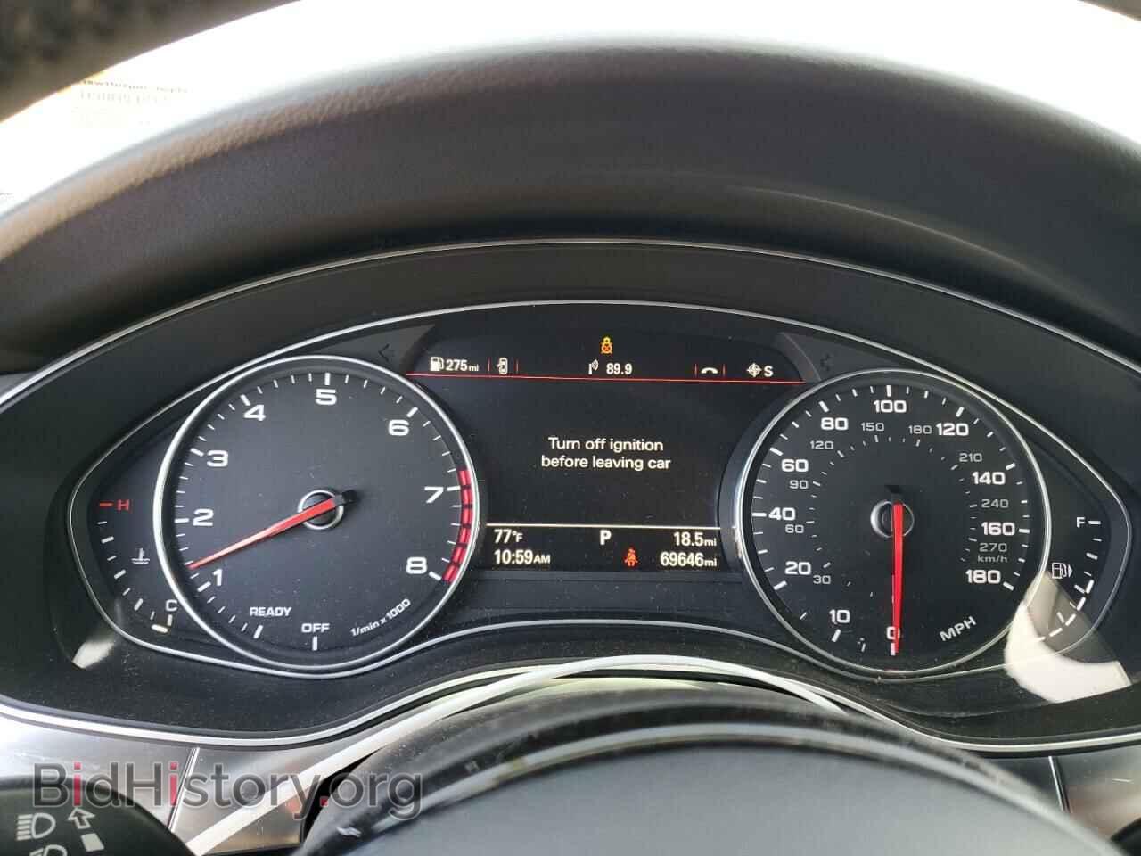 2017 AUDI A6 - VIN: WAUC8AFC8HN053862 - Фото 9