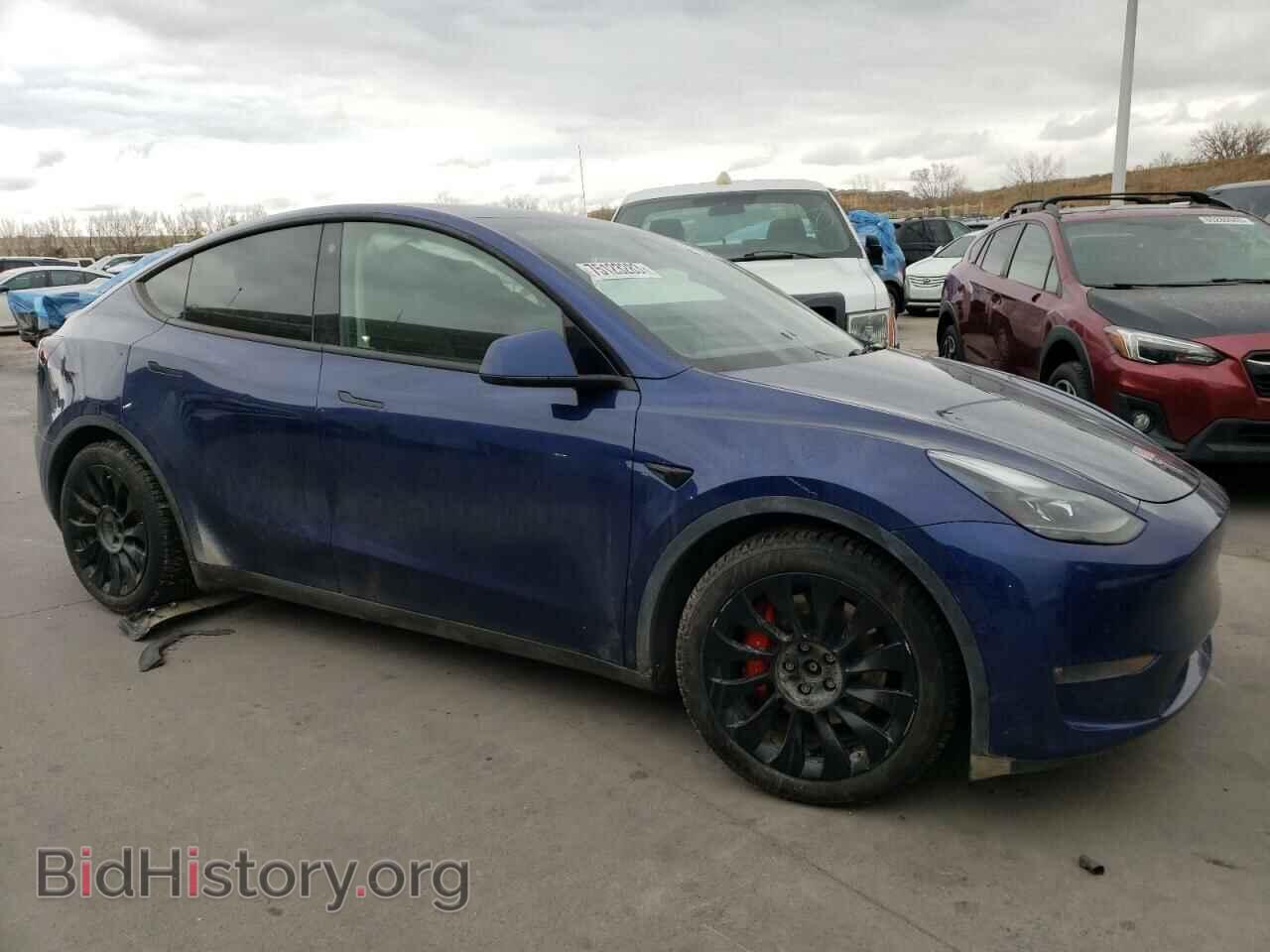 2021 TESLA MODEL Y - VIN: 5YJYGDEF2MF139556 - Photo 4