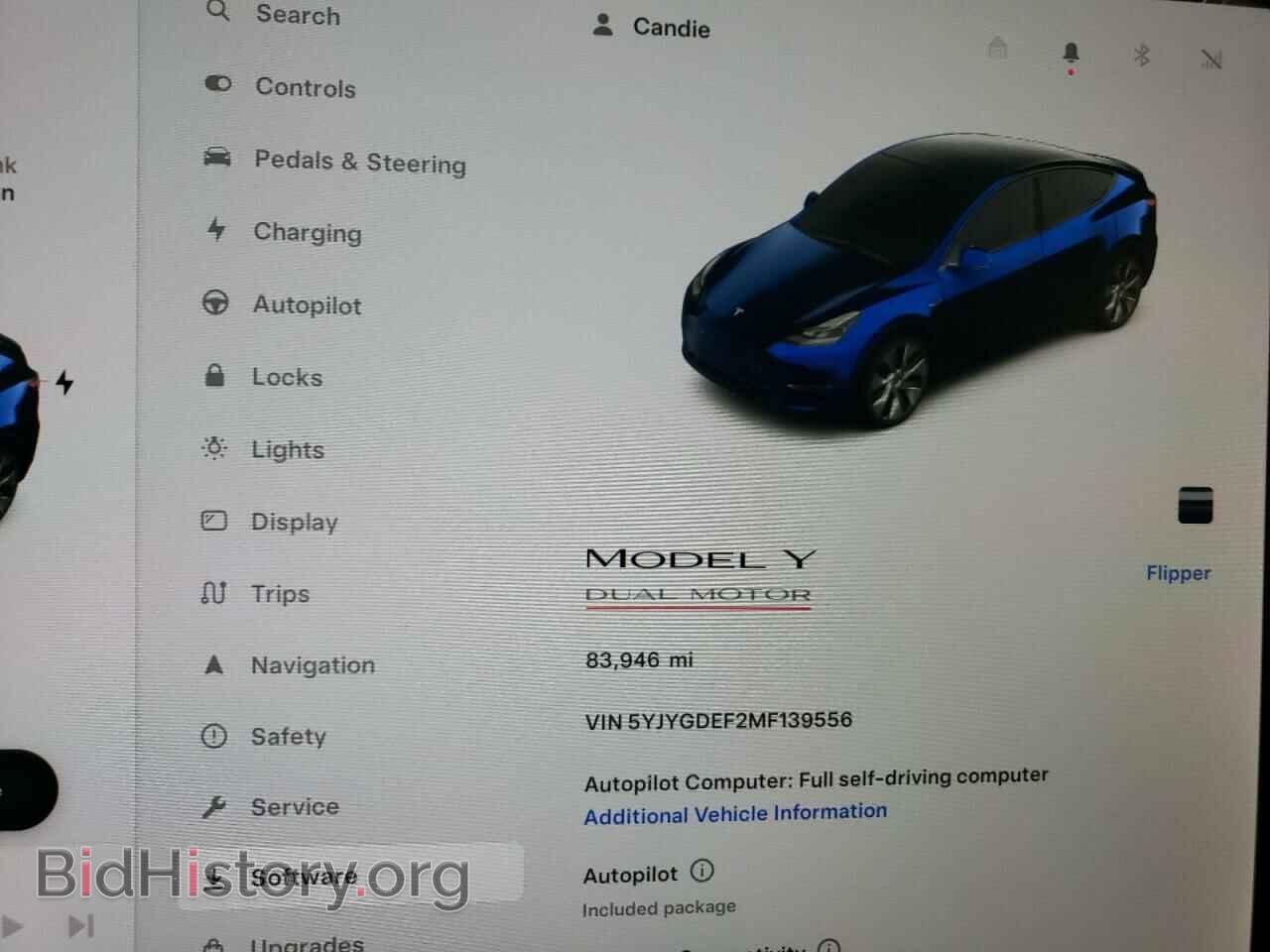 2021 TESLA MODEL Y - VIN: 5YJYGDEF2MF139556 - Photo 9
