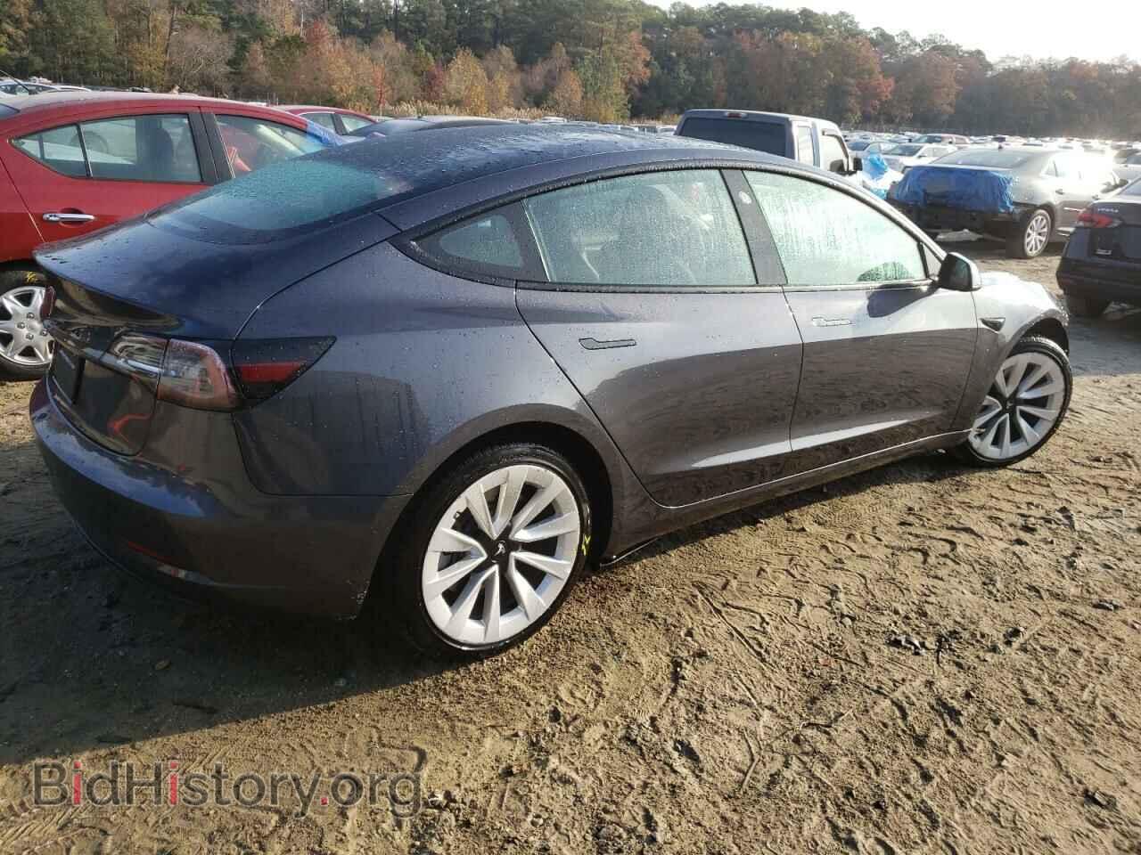 2022 TESLA MODEL 3 - VIN: 5YJ3E1EA7NF185890 - Фото 3