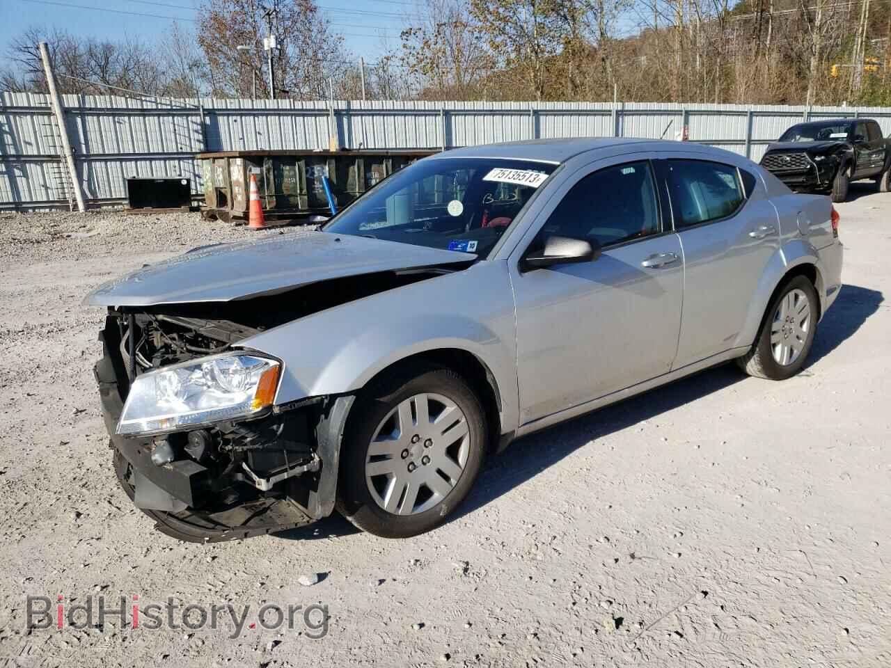 Фотография 1C3CDZAB9CN216155 - DODGE AVENGER 2012