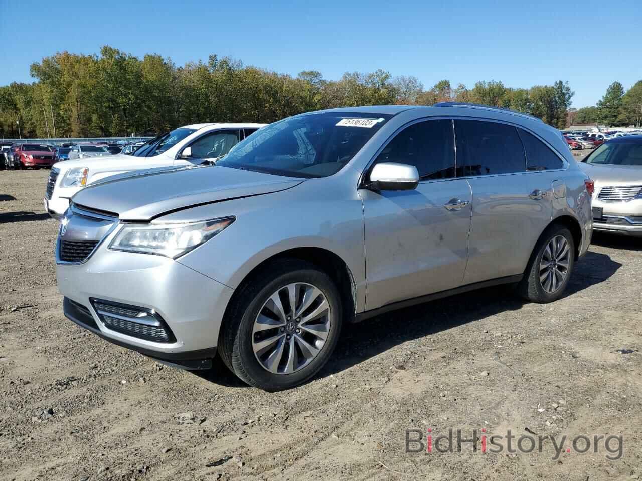 Photo 5FRYD3H42EB008978 - ACURA MDX 2014