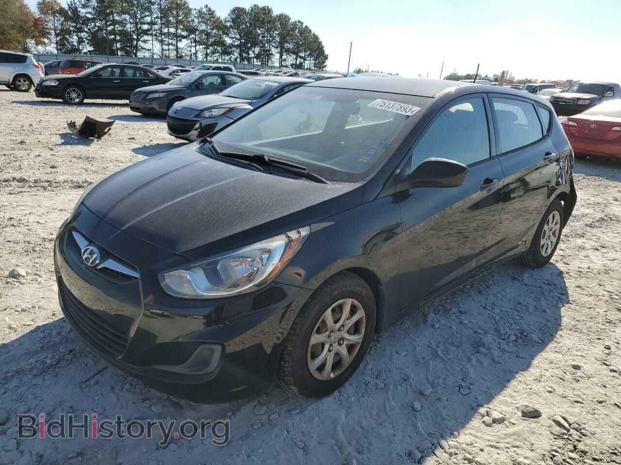 Photo KMHCT5AE9CU057351 - HYUNDAI ACCENT 2012
