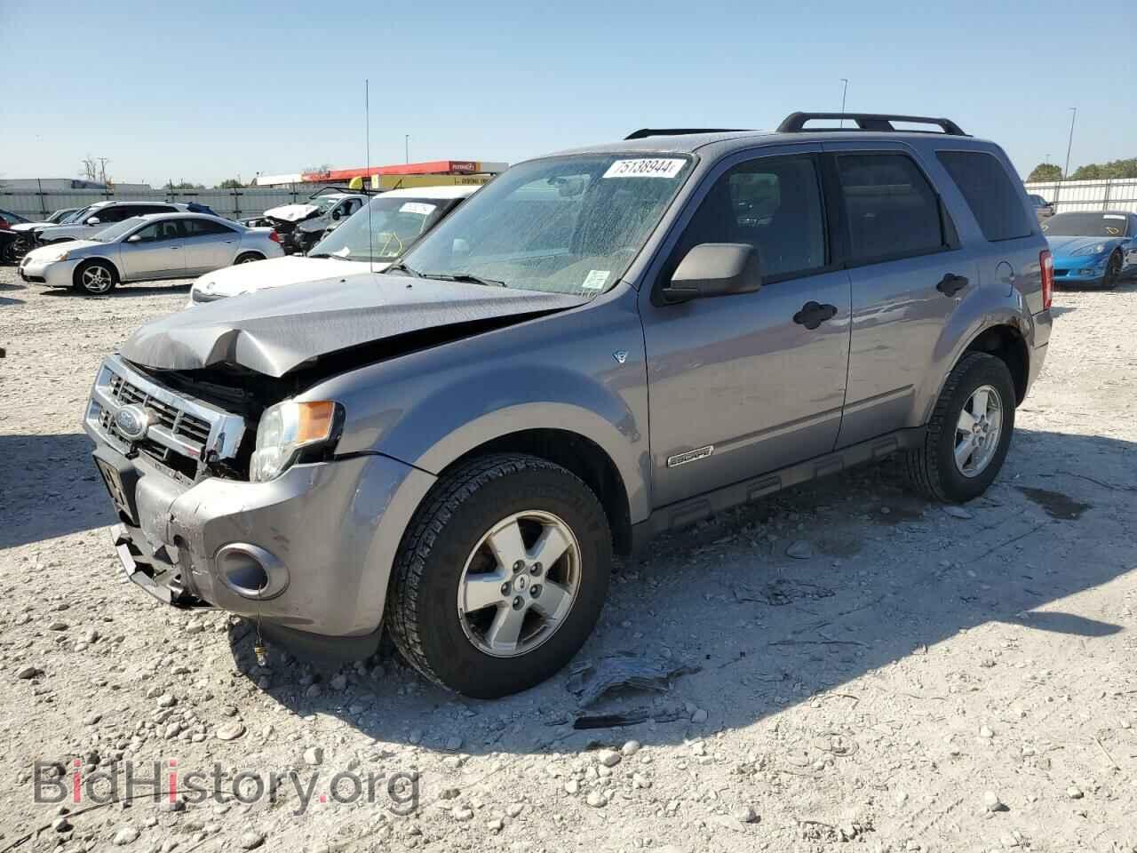 Photo 1FMCU03198KB52084 - FORD ESCAPE 2008