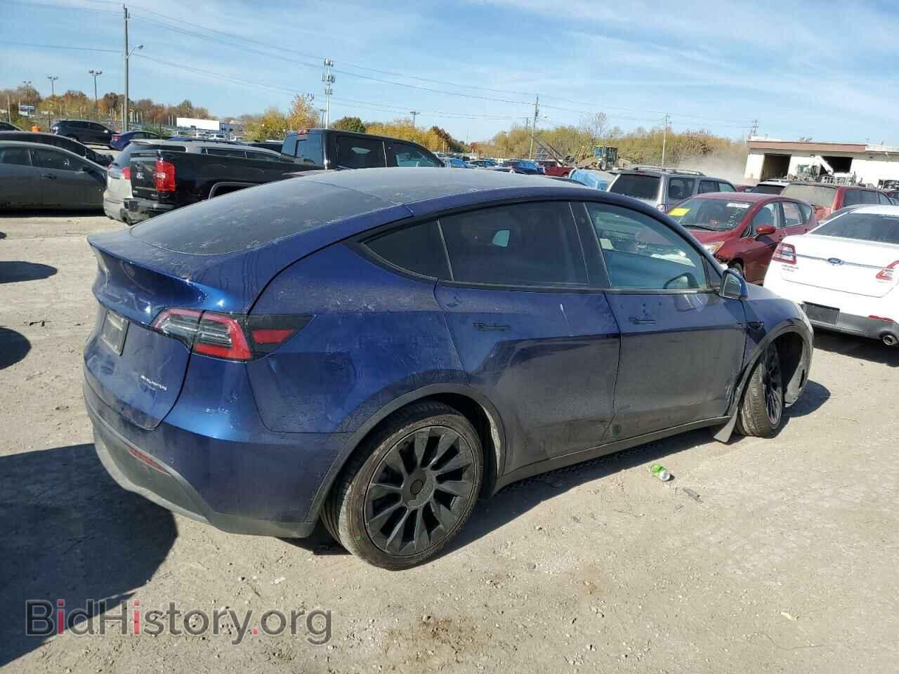 2020 TESLA MODEL Y - VIN: 5YJYGDEEXLF014293 - Фото 3