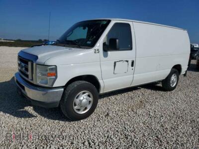 2012 Ford ALL MODELS E250 Van, белый — VIN 1FTNE2EL9CDA11355, Copart