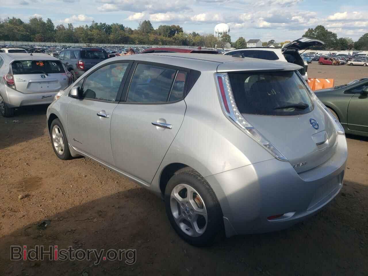 2013 NISSAN LEAF - VIN: 1N4AZ0CP9DC404122 - Фото 2