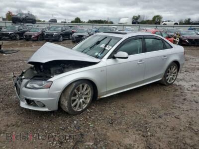 2012 Audi A4 Premium Plus, серебристый — VIN WAUFFAFL2CN018519, Copart