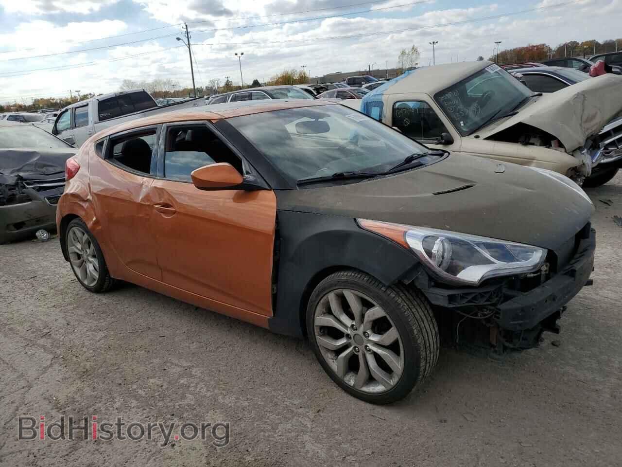 2013 HYUNDAI VELOSTER - VIN: KMHTC6AD3DU171294 - Фото 4