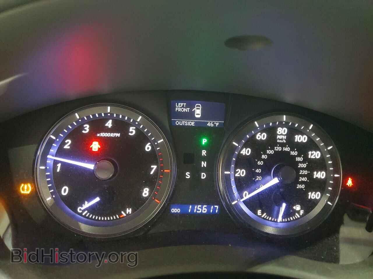 2012 LEXUS ES350 - VIN: JTHBK1EGXC2502021 - Фото 9