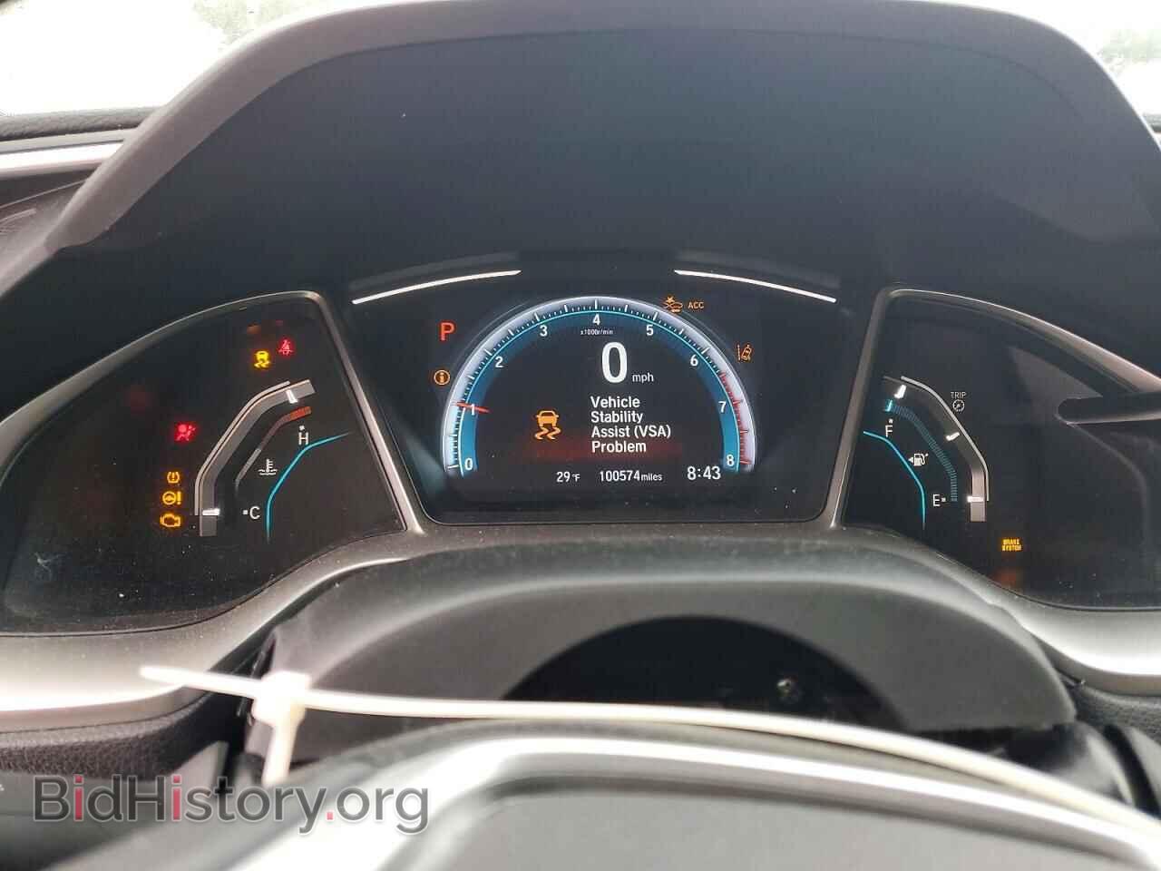 2019 HONDA CIVIC - VIN: 19XFC1F74KE005935 - Фото 9