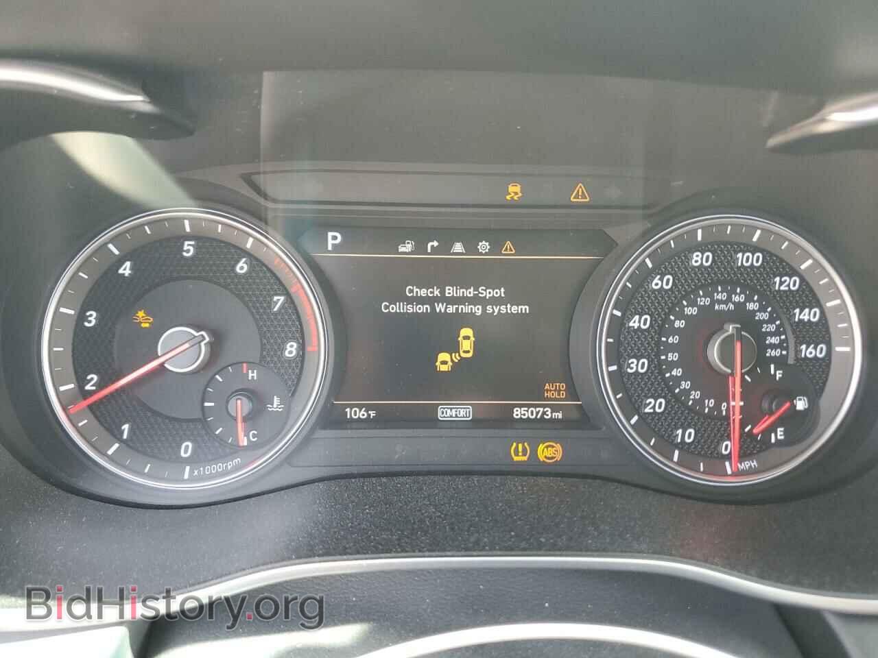 2019 GENESIS G70 - VIN: KMTG34LA3KU023559 - Фото 9