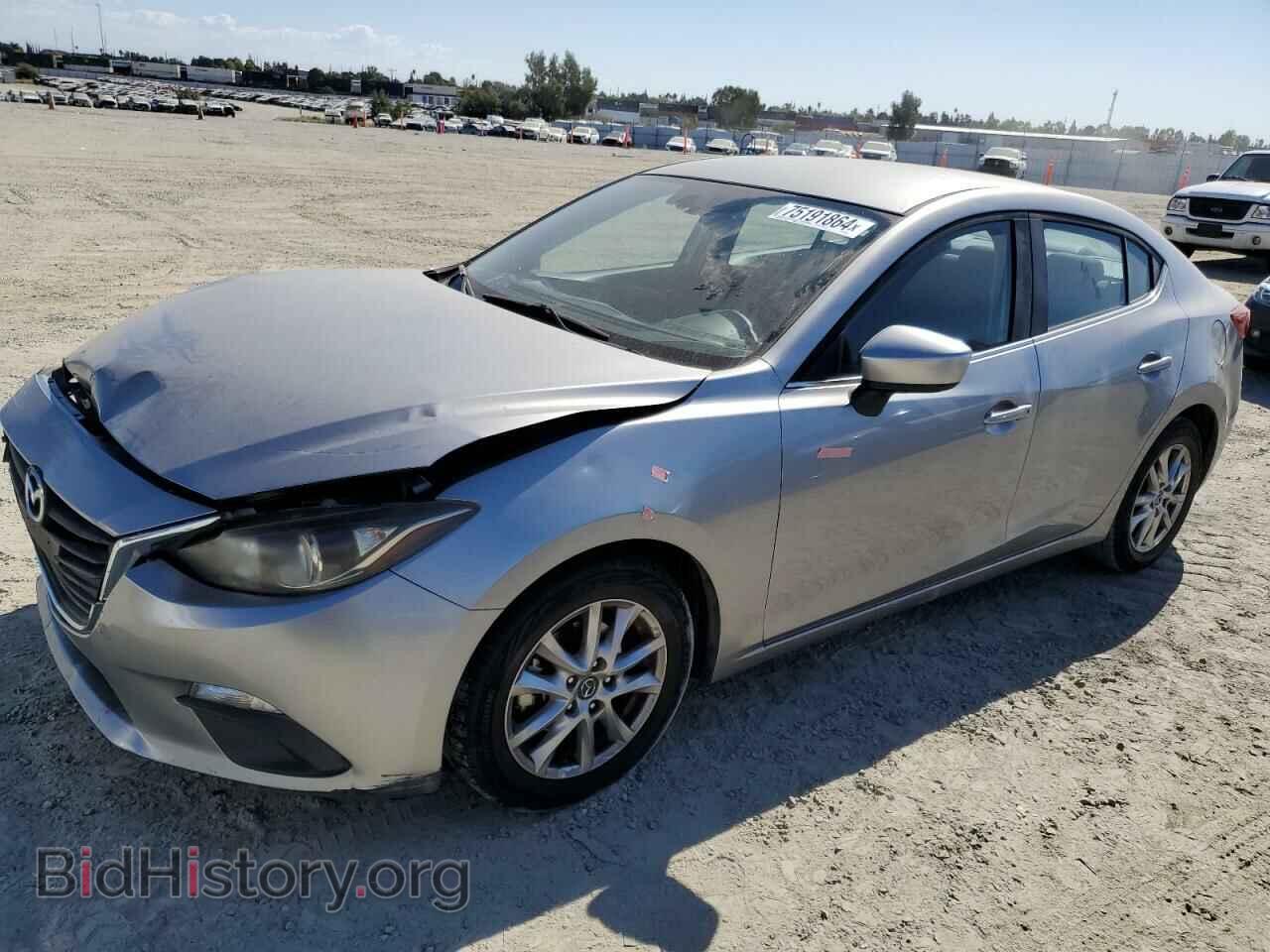 Фотография JM1BM1U74G1309954 - MAZDA 3 2016