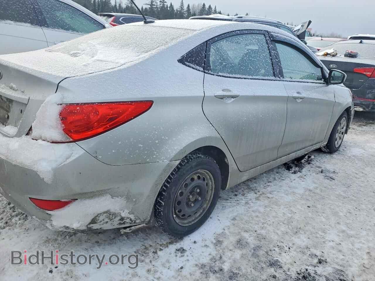 2014 HYUNDAI ACCENT - VIN: KMHCT4AE4EU717969 - Фото 3