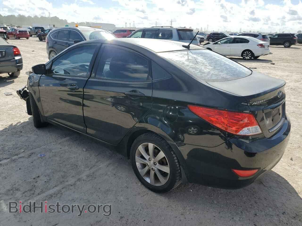 2013 HYUNDAI ACCENT - VIN: KMHCU4AE9DU427285 - Фото 2