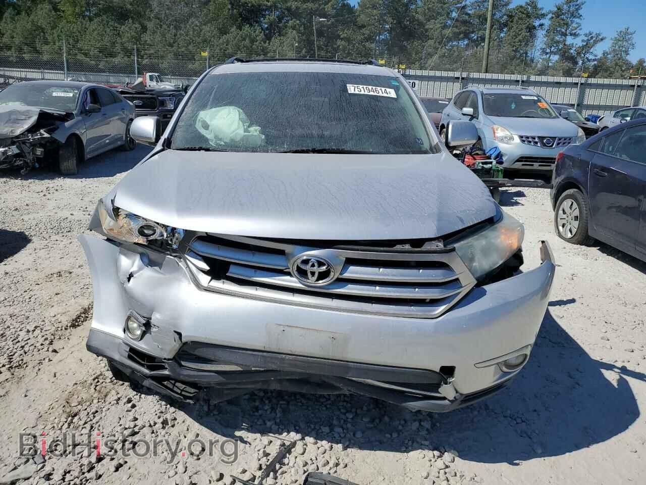 2012 TOYOTA HIGHLANDER - VIN: 5TDZK3EH1CS084137 - Фото 5