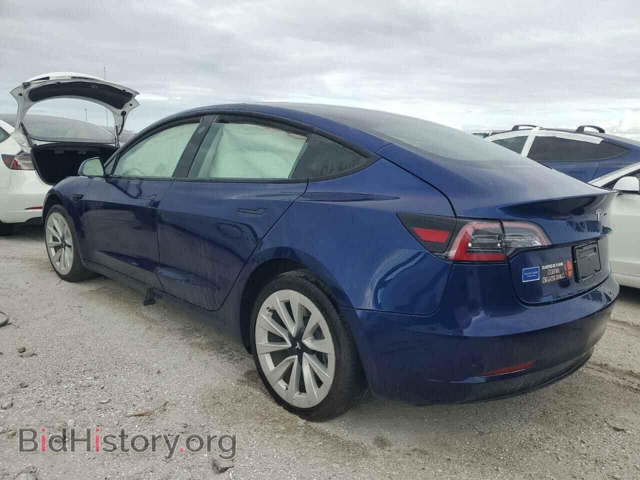 2022 TESLA MODEL 3 - VIN: 5YJ3E1EA3NF286487 - Фото 2