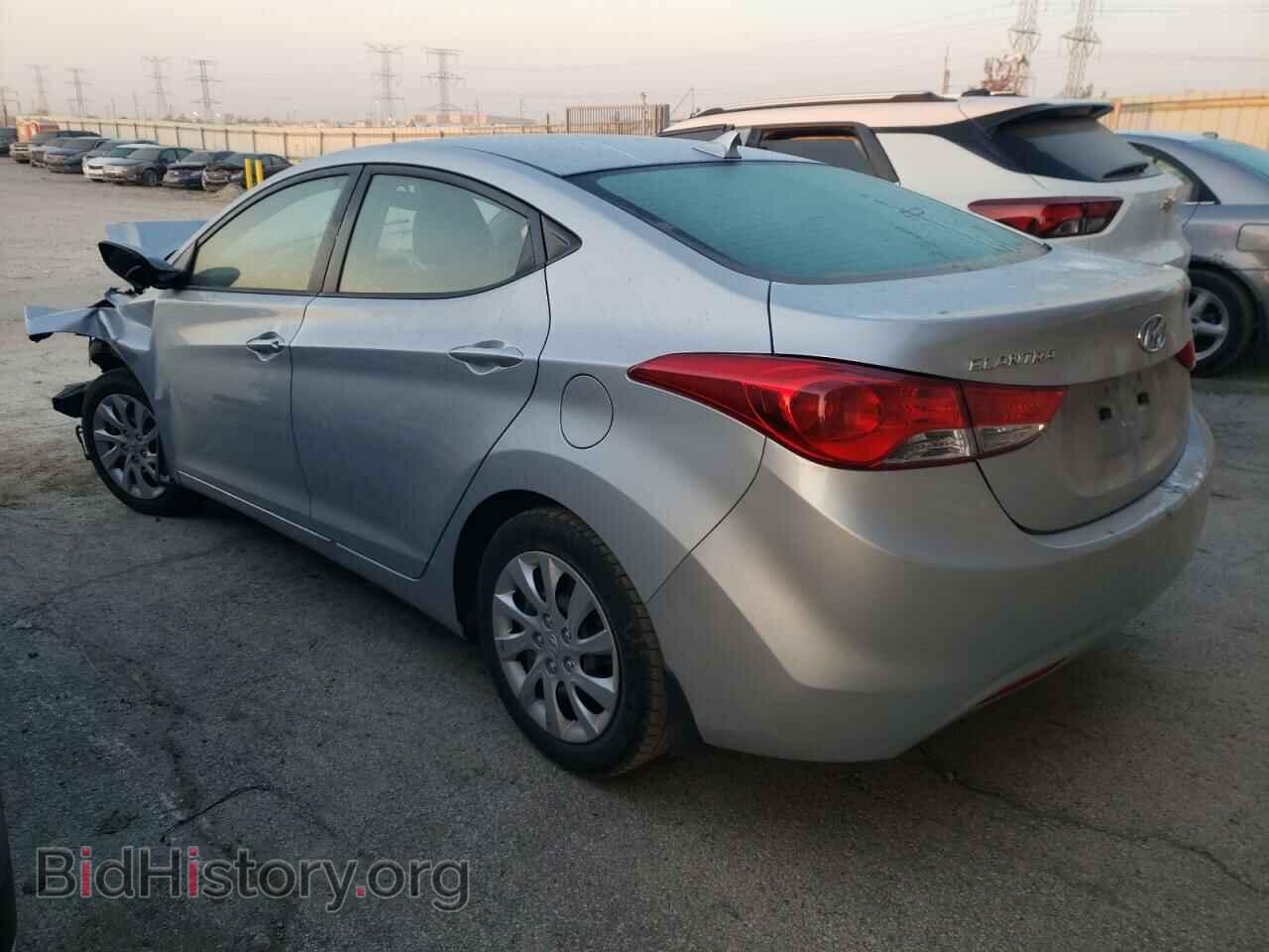 2012 HYUNDAI ELANTRA - VIN: 5NPDH4AEXCH131097 - Фото 2