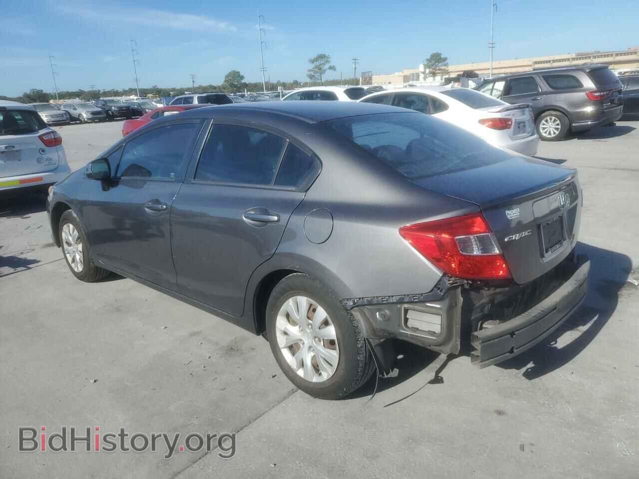 2012 HONDA CIVIC - VIN: 2HGFB2F59CH605865 - Фото 2