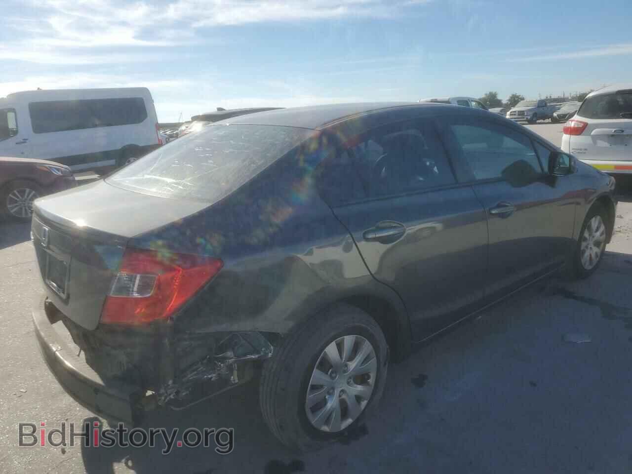 2012 HONDA CIVIC - VIN: 2HGFB2F59CH605865 - Фото 3