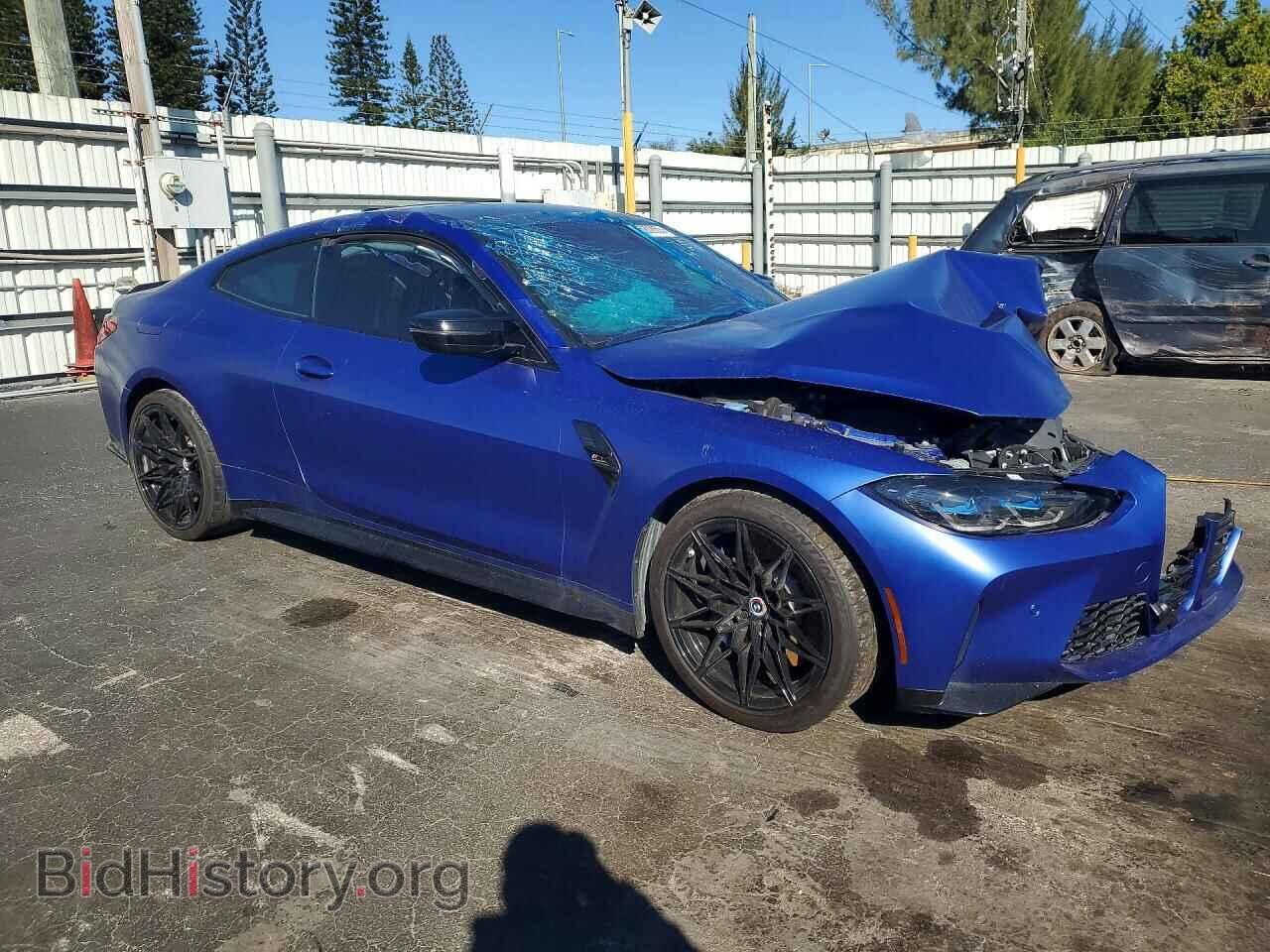 2022 BMW M4 - VIN: WBS33AZ00NCJ57782 - Фото 4